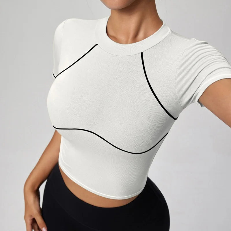 Cloud Hide Autumn Long Sleeve Yoga Shirt