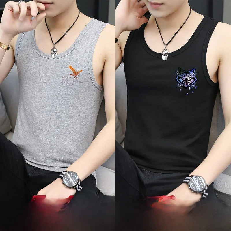 M&T Wear - Men's "Ice Silk" Cooling Iron-Free Sports Vest