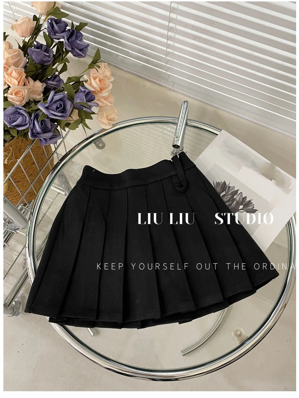 M&T Wear - Girls’ Korean Style JK Pleated Skirt