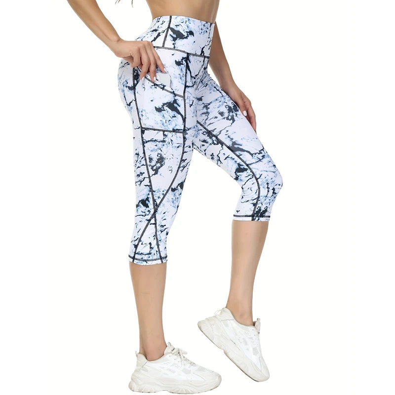 Tummy-Tightening Performance Yoga Leggings