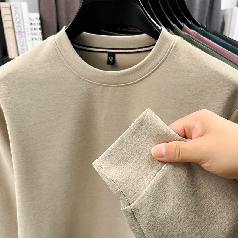 M&T Wear - Trendy Pure Comfort Round Neck Base Shirt