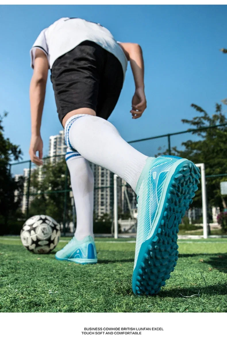 M&T Wear - Men Professional Training Football Boots Ultralight Soccer Shoes Unisex - M&T Wear