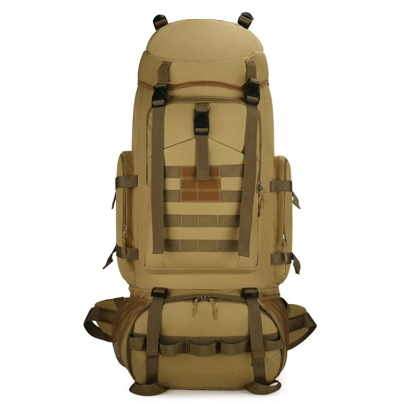 M&T Wear - 90L Large Capacity Tactical Mountaineering Backpack with Molle System