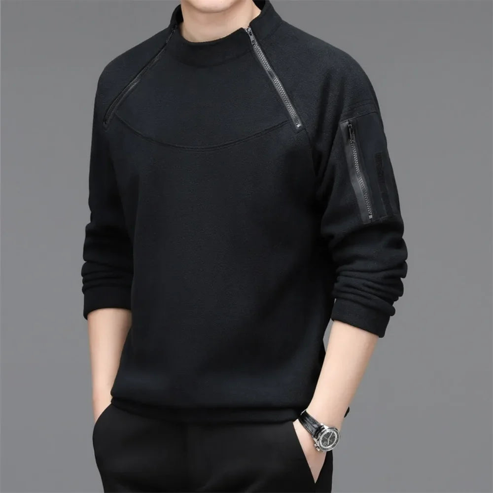 M&T Wear - Men's Lightweight Patchwork Sport Sweatshirt