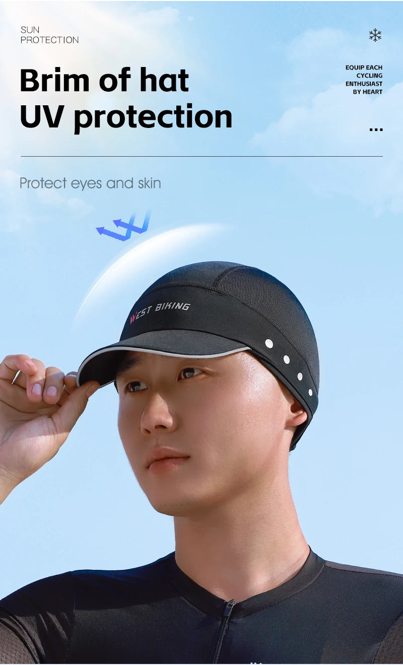 M&T Wear - Cycling Cap with Visor & UV Protection