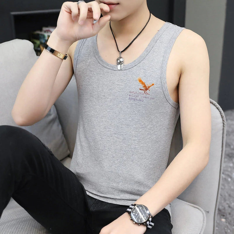 M&T Wear - Men's "Ice Silk" Cooling Iron-Free Sports Vest