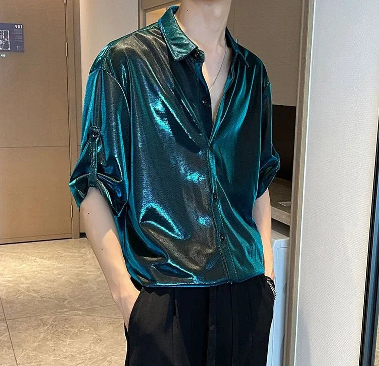 M&T Wear- Cool Tops Asia Button Up Original Korean Popular Shirt - M&T Wear