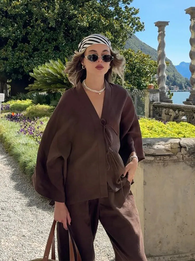 M&T Wear - Women's Casual Cotton Linen Style