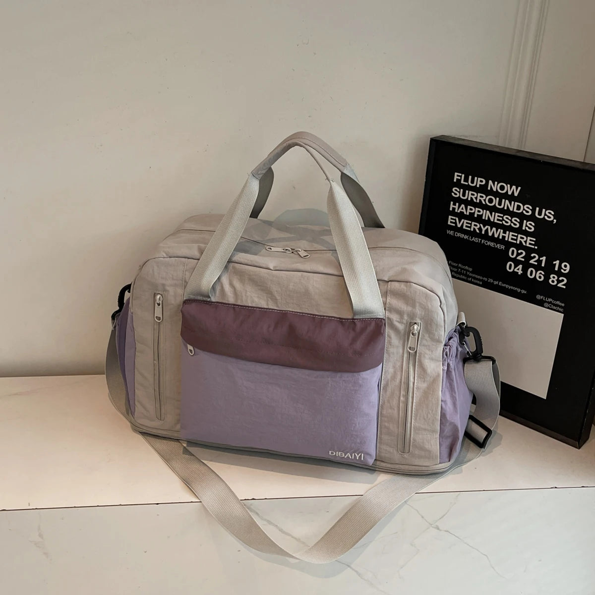 M&T Wear - Multifunctional Large Capacity Travel Duffle with Shoe Compartment