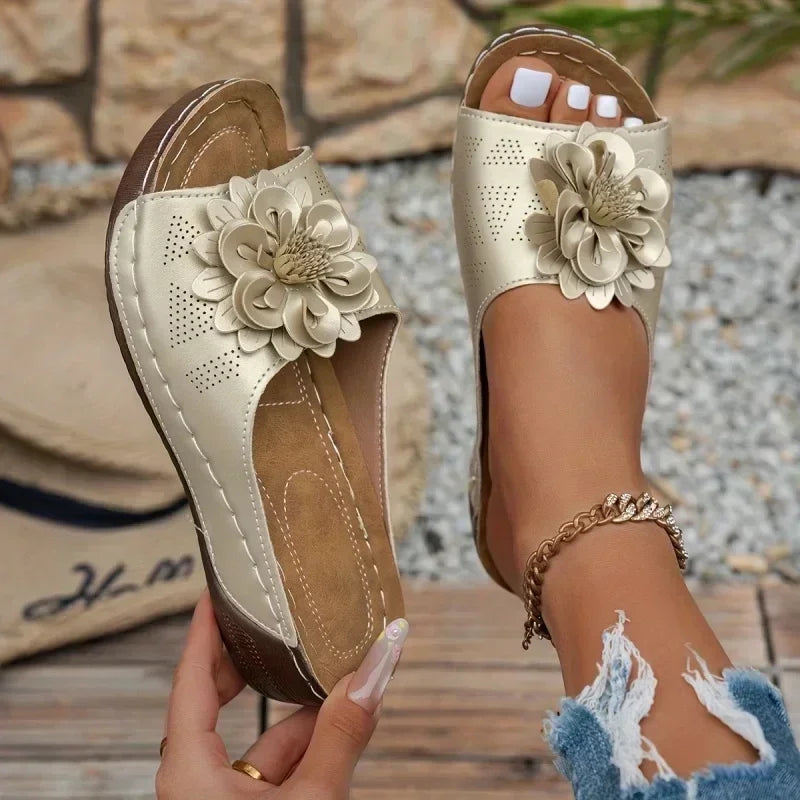 M&T Wear - Women's Elegant Low Platform Summer Slides