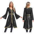 M&T Wear -  Embroidered High Waist Abaya Kaftan Dress