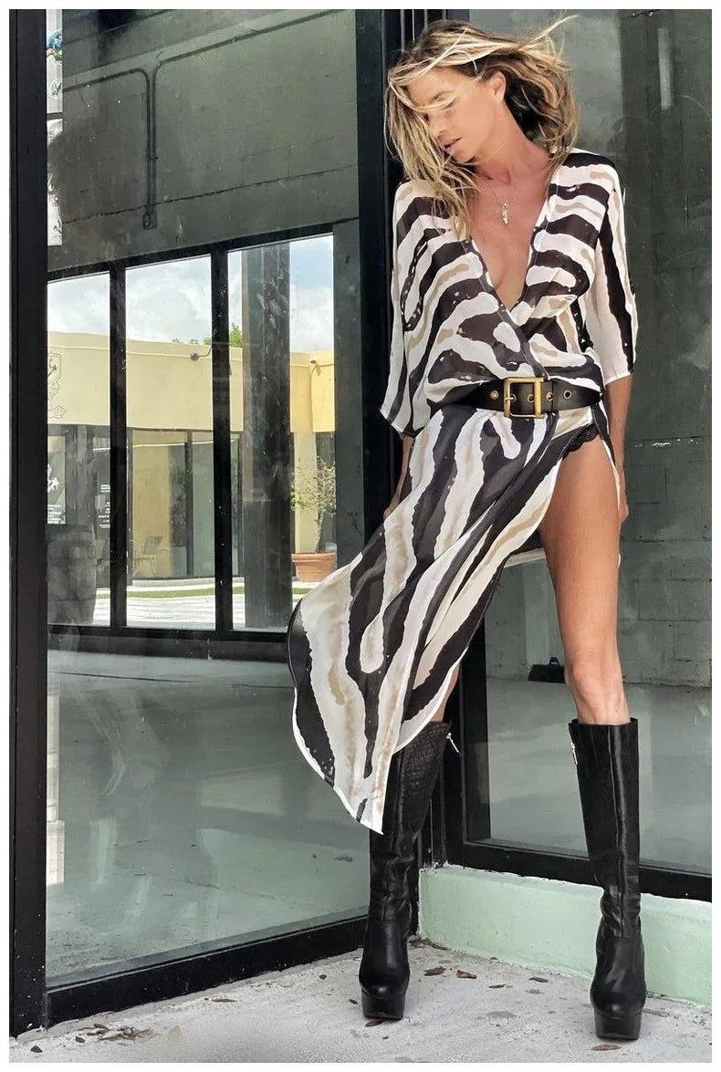 Sunset Stripe Cardigan