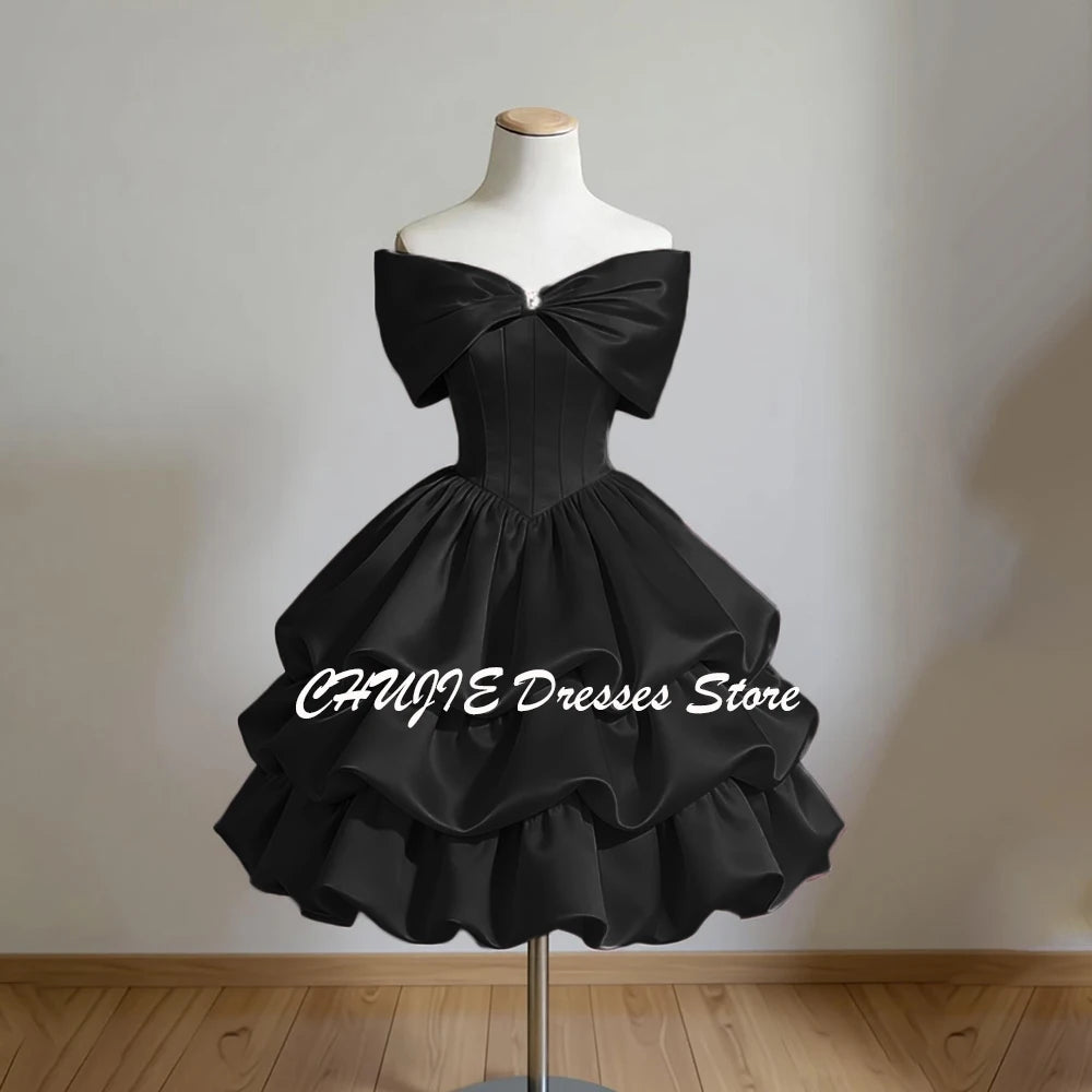 Tiered Mini Graduation & Homecoming Gown