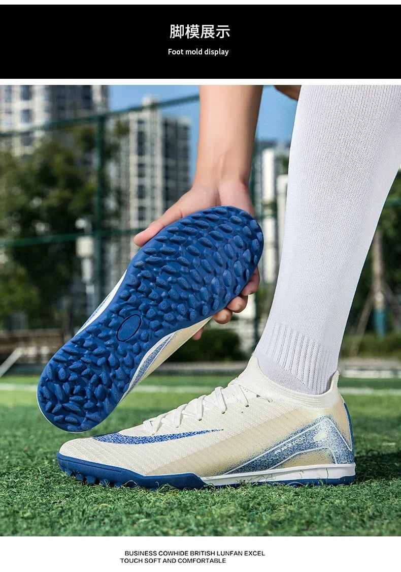 M&T Wear - Men Professional Training Football Boots Ultralight Soccer Shoes Unisex - M&T Wear