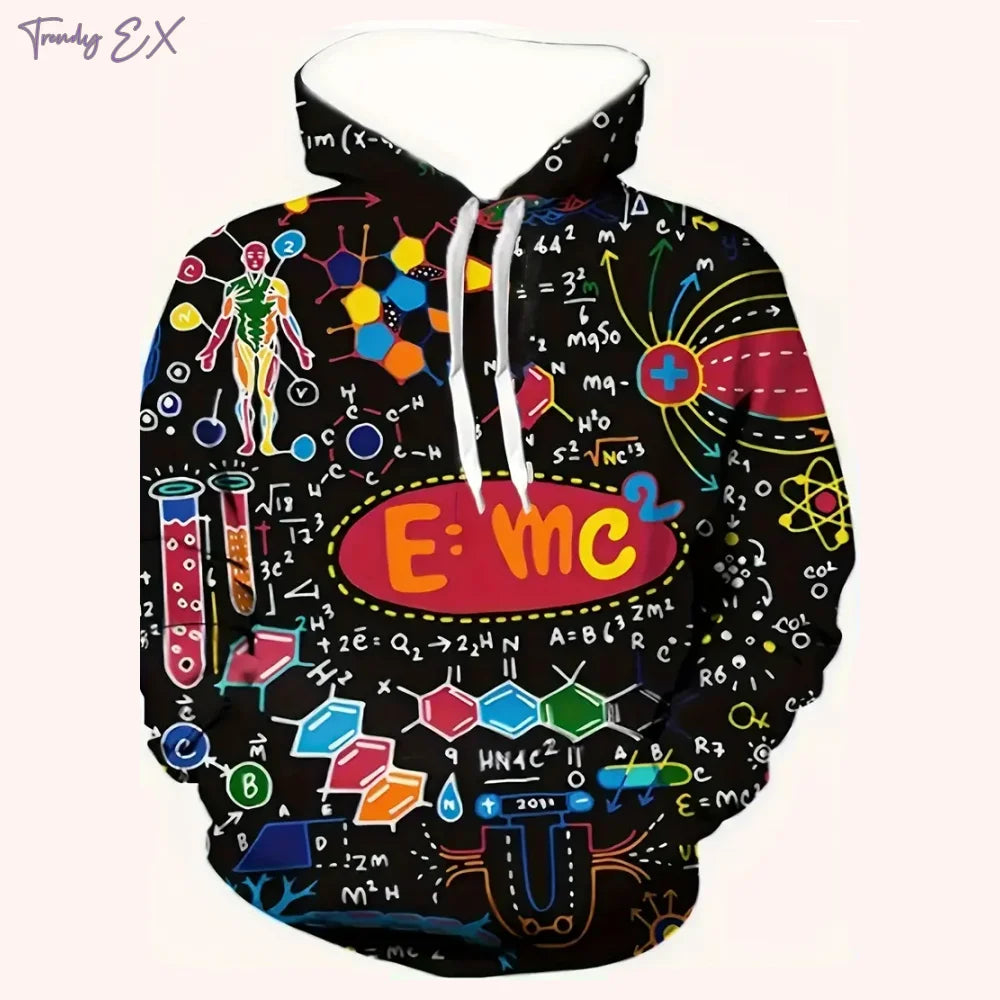 M&T Wear - Graffiti Print Oversized Streetwear Hoodie