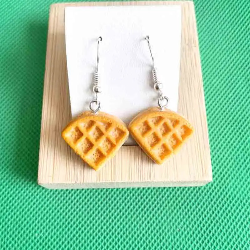 M&T Wear - Geometric Cute Food Series Earrings