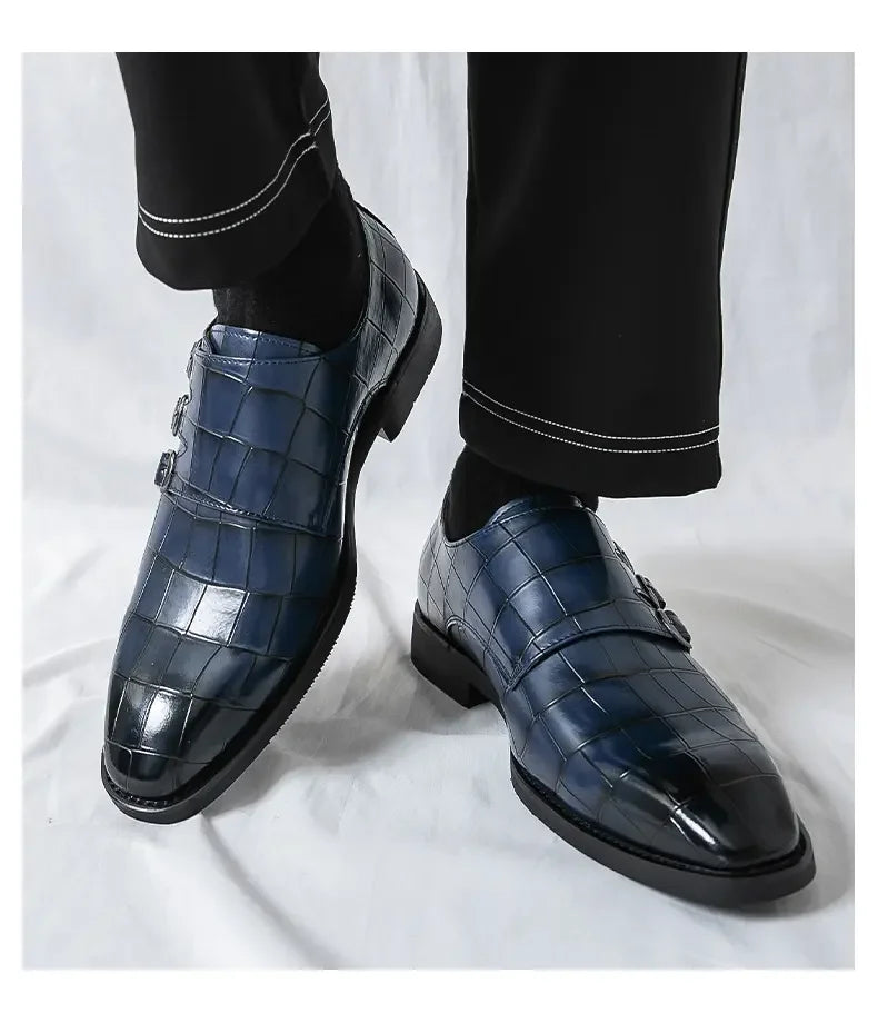 M&T Wear - Men's Classic Slip-On Oxford Dress Shoes