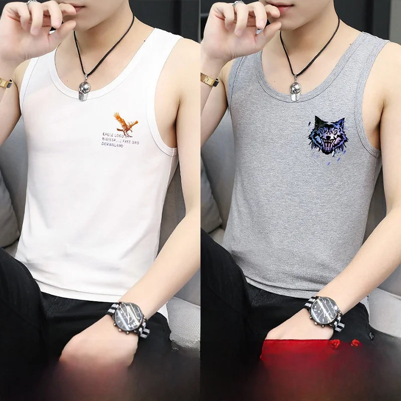 M&T Wear - Men's "Ice Silk" Cooling Iron-Free Sports Vest