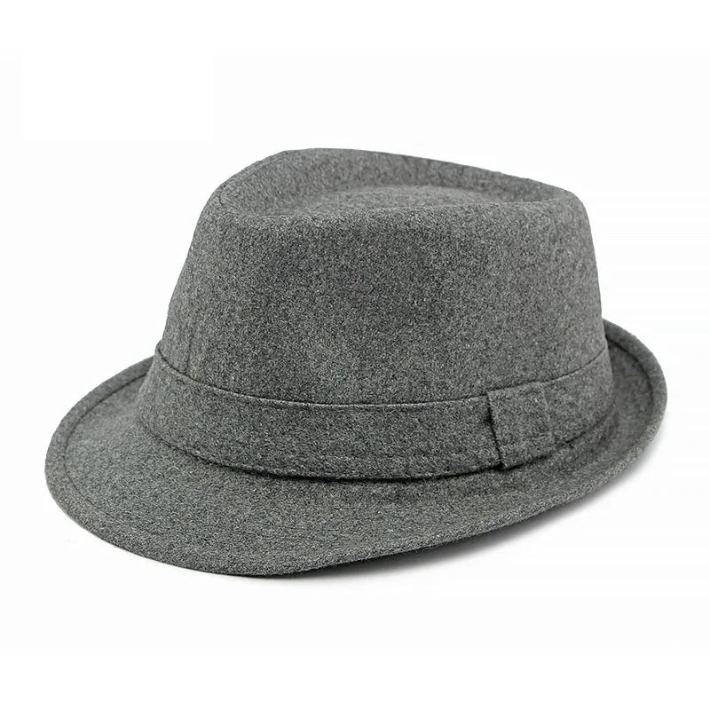 M&T Wear - Simple Plain Woolen British Jazz Hat