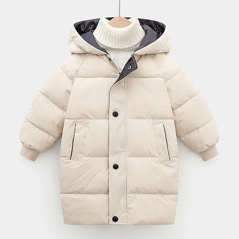 M&T Wear - Winter Kids Padded Jacket Children Thick Plus Velvet