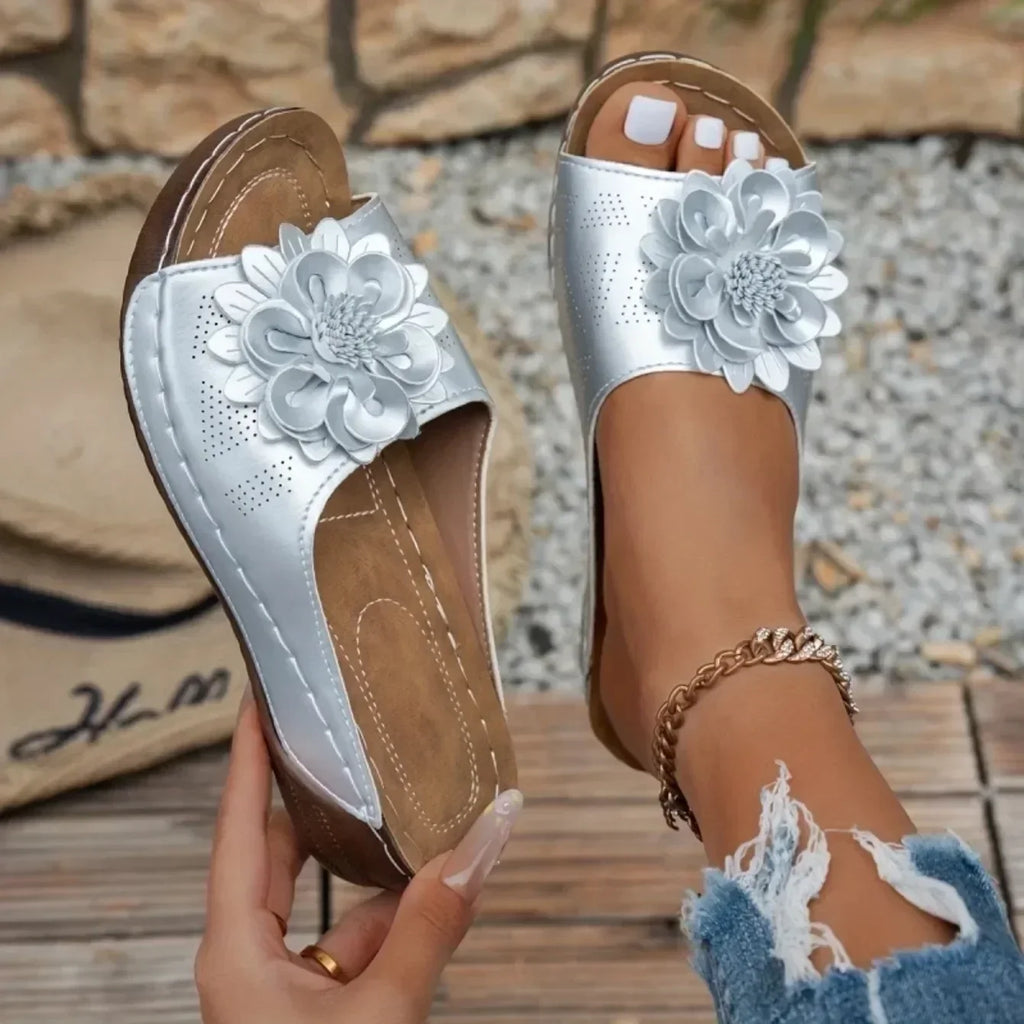 M&T Wear - Women's Elegant Low Platform Summer Slides