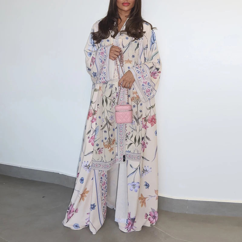 M&T Wear –  Traditional Women’s Long Open-Front Cardigan