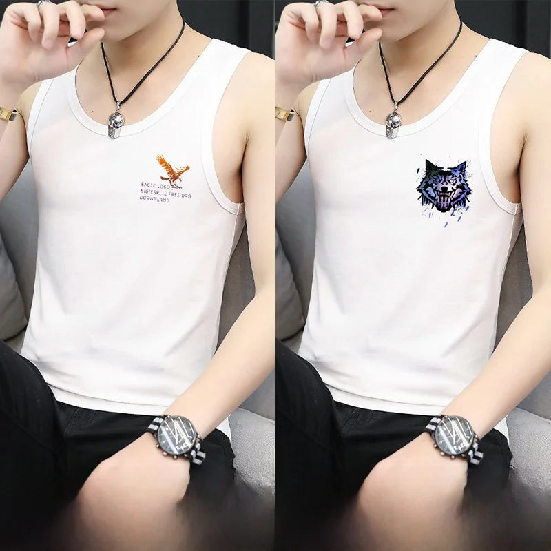 M&T Wear - Men's "Ice Silk" Cooling Iron-Free Sports Vest