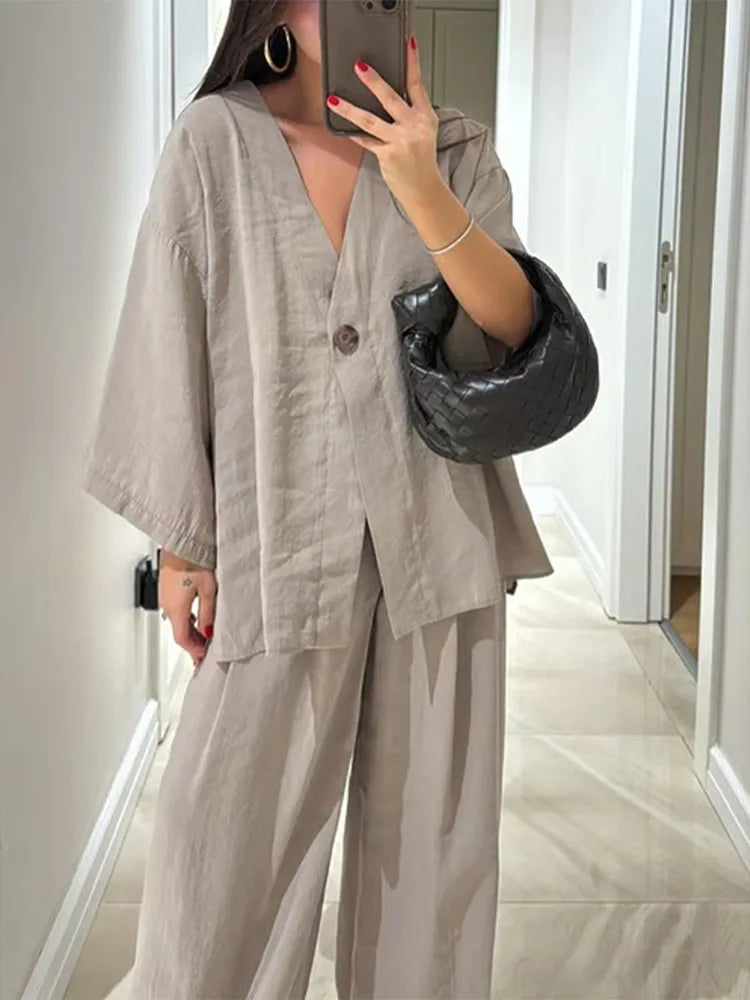 M&T Wear - Women's Casual Cotton Linen Style