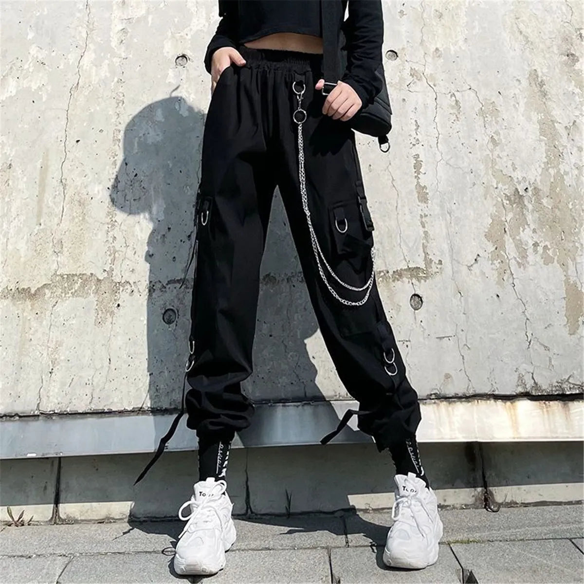 Tactical Hip-Hop Cargo Joggers