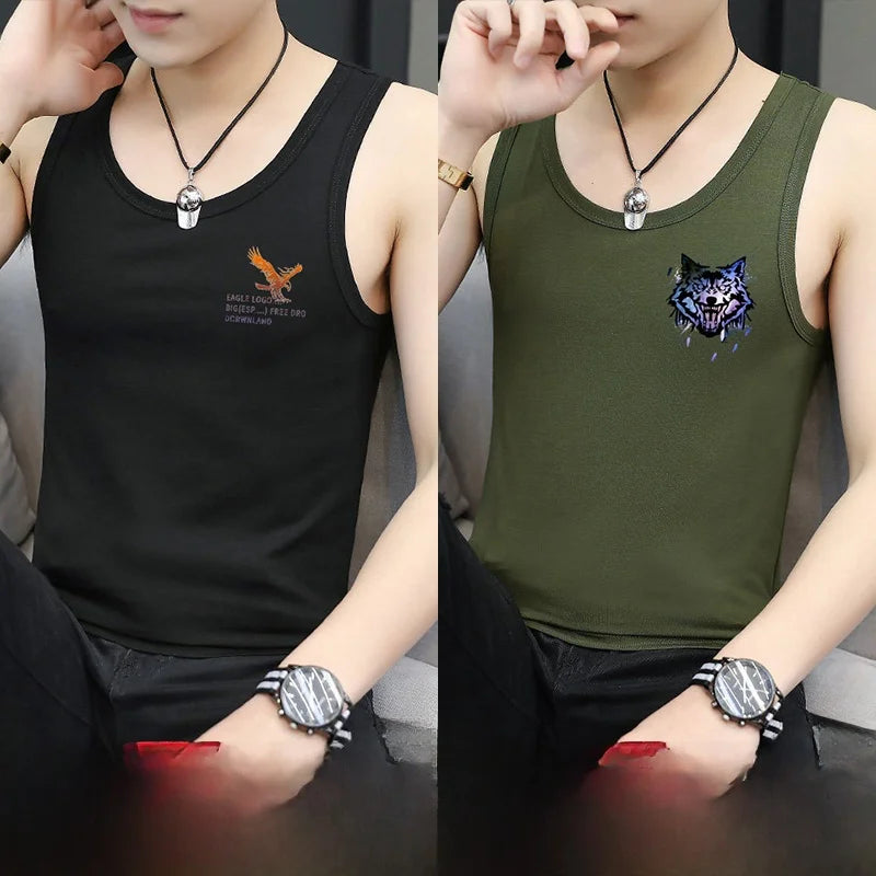 M&T Wear - Men's "Ice Silk" Cooling Iron-Free Sports Vest