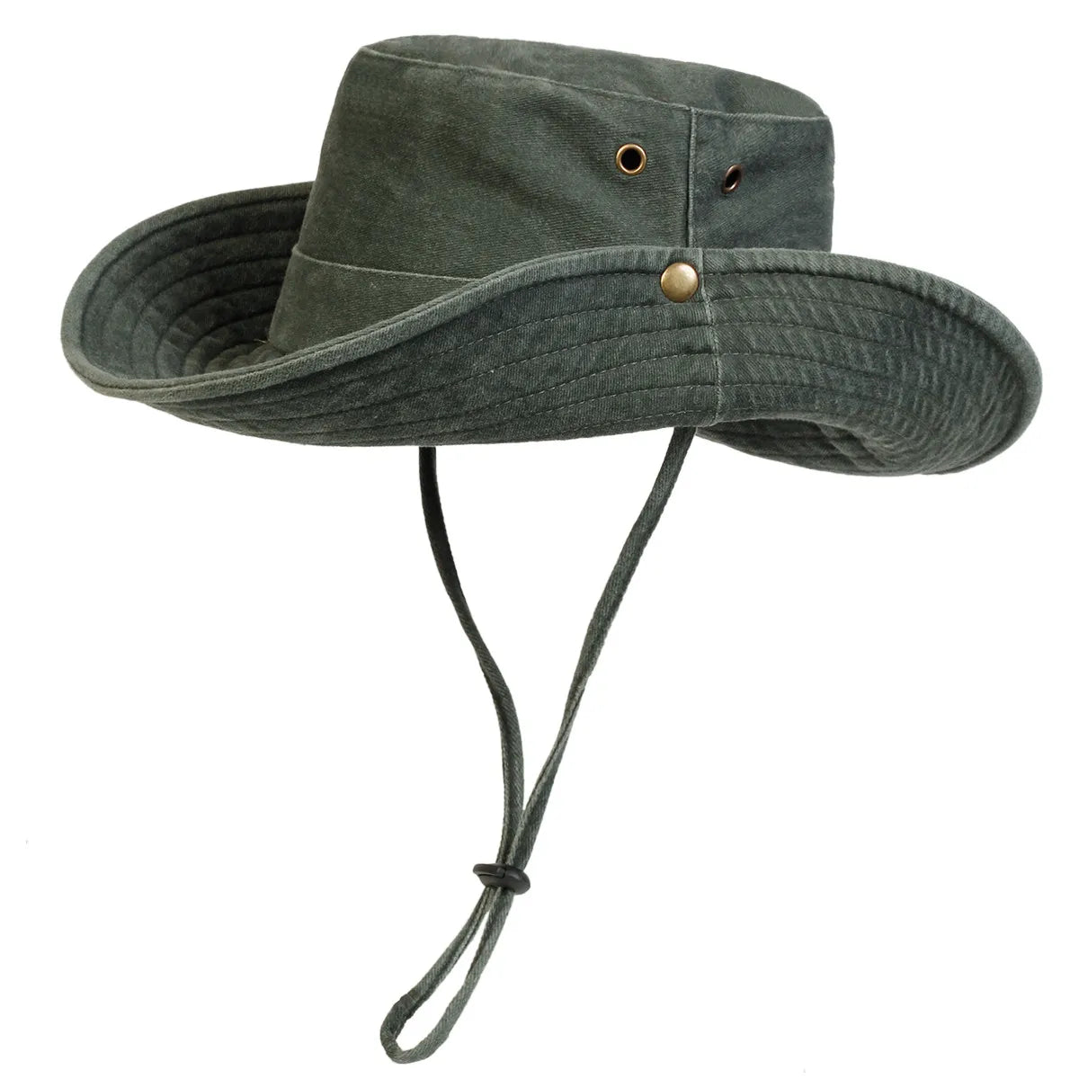 M&T Wear - Men's Big Eaved Washed Bucket Hat