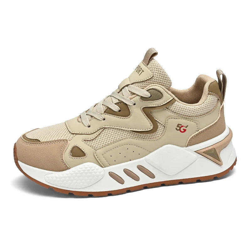 M&T Wear - Men's Casual Shoes Feature A Breathable Mesh Upper and A Thick Sole Making Them Fashionable and Versatile for Casual Wear - M&T Wear