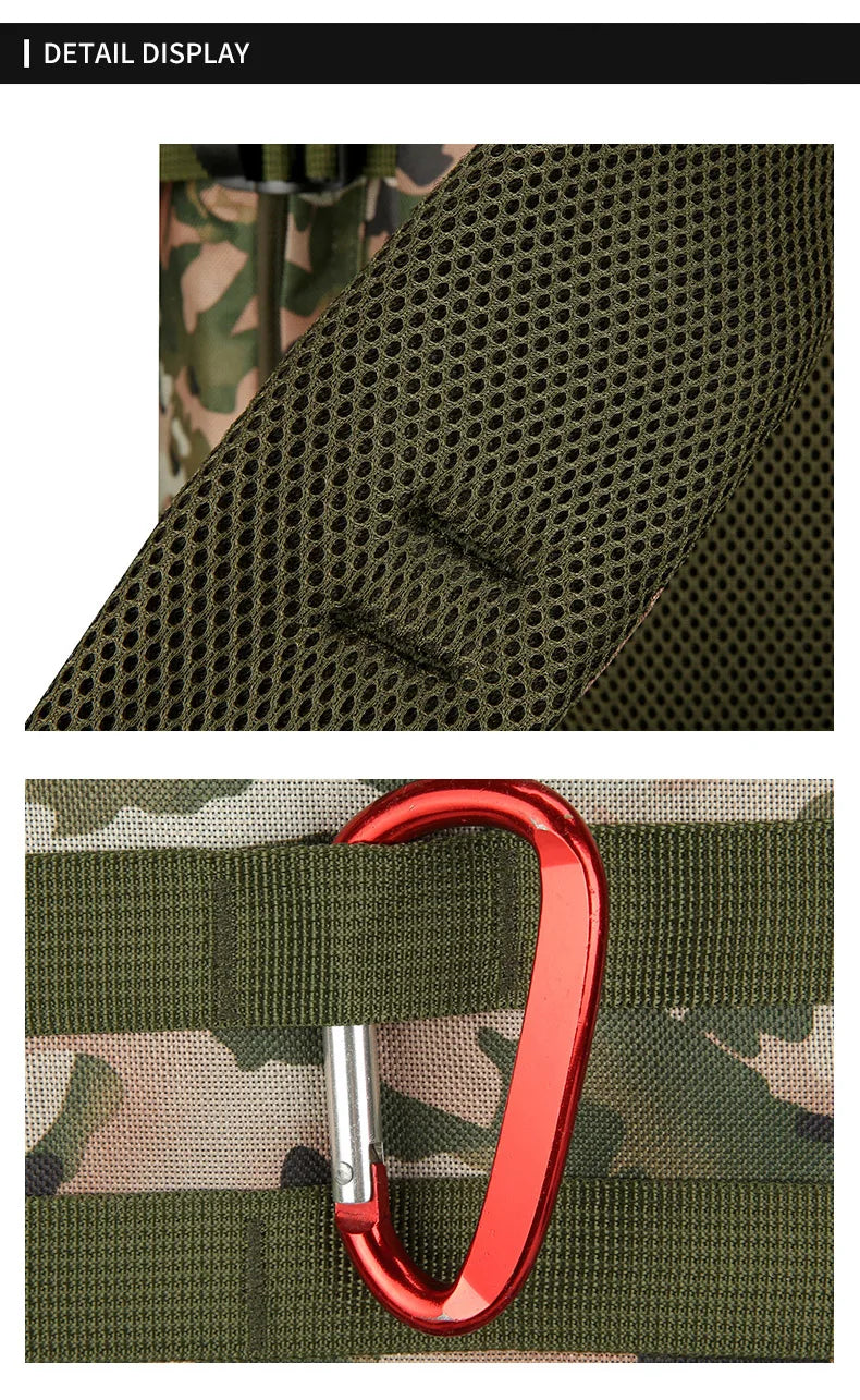 M&T Wear - 90L Large Capacity Tactical Mountaineering Backpack with Molle System