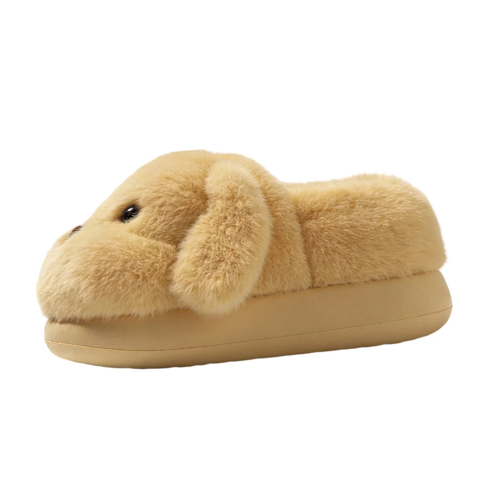 M&T Wear - Cute Puppy Plush Winter Home Slippers