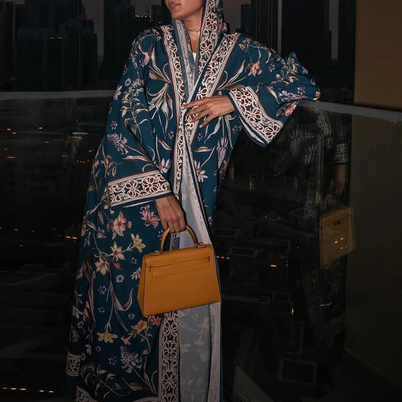 M&T Wear –  Traditional Women’s Long Open-Front Cardigan