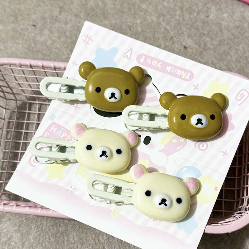 M&T Wear - 10 Hair Clips Summer Cute Ice Cream Hair Accessories
