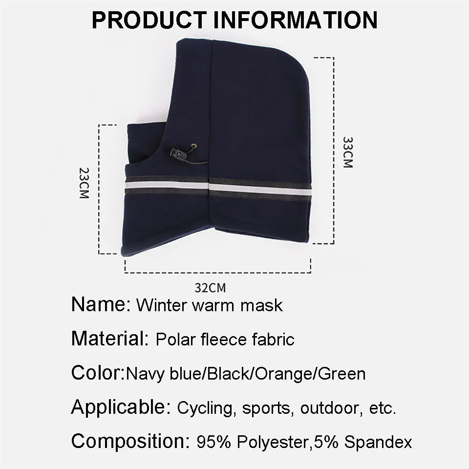 M&T Wear - Fleece Full Face Winter Balaclava