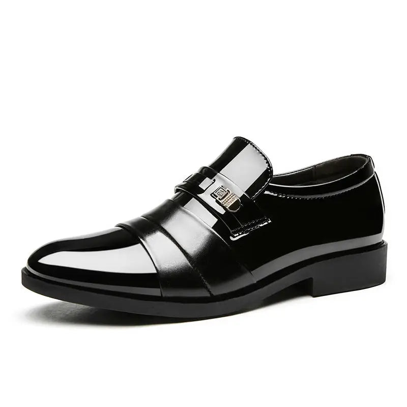M&T Wear - Men's Waterproof Formal Pointed Toe Derby Shoes