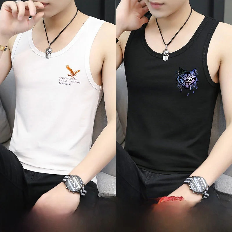 M&T Wear - Men's "Ice Silk" Cooling Iron-Free Sports Vest