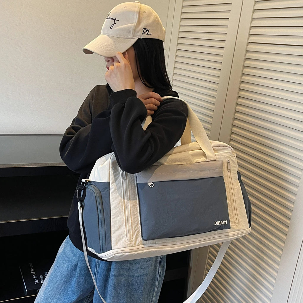 M&T Wear - Multifunctional Large Capacity Travel Duffle with Shoe Compartment