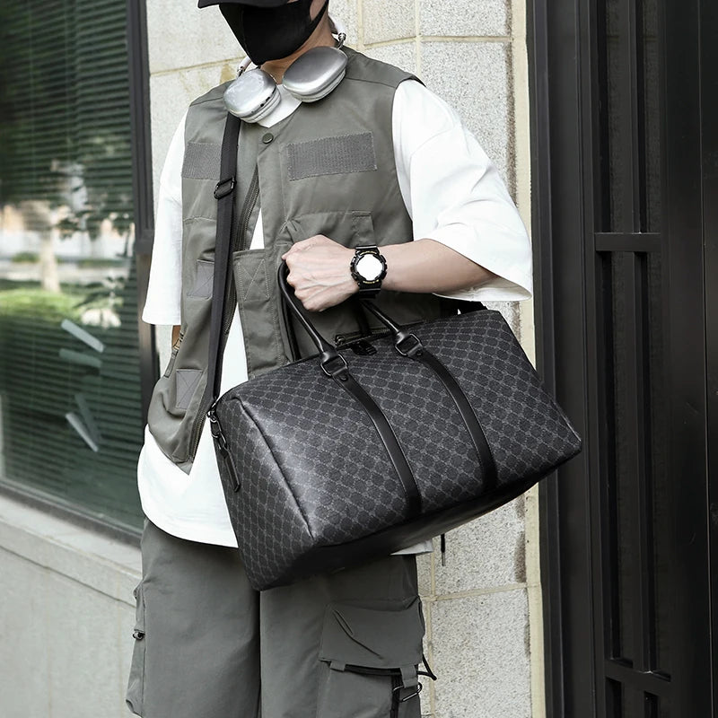 M&T Wear - Men’s Black Large Capacity Business Travel Bag