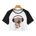 Y2K Harajuku Graphic Crop Top
