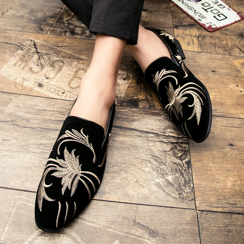 M&T Wear - Fashion Casual Leather Shoes For Men Comfortable Slip On Loafers Men Summer High Quality Social Shoes Male Large Size Flat Shoes - M&T Wear