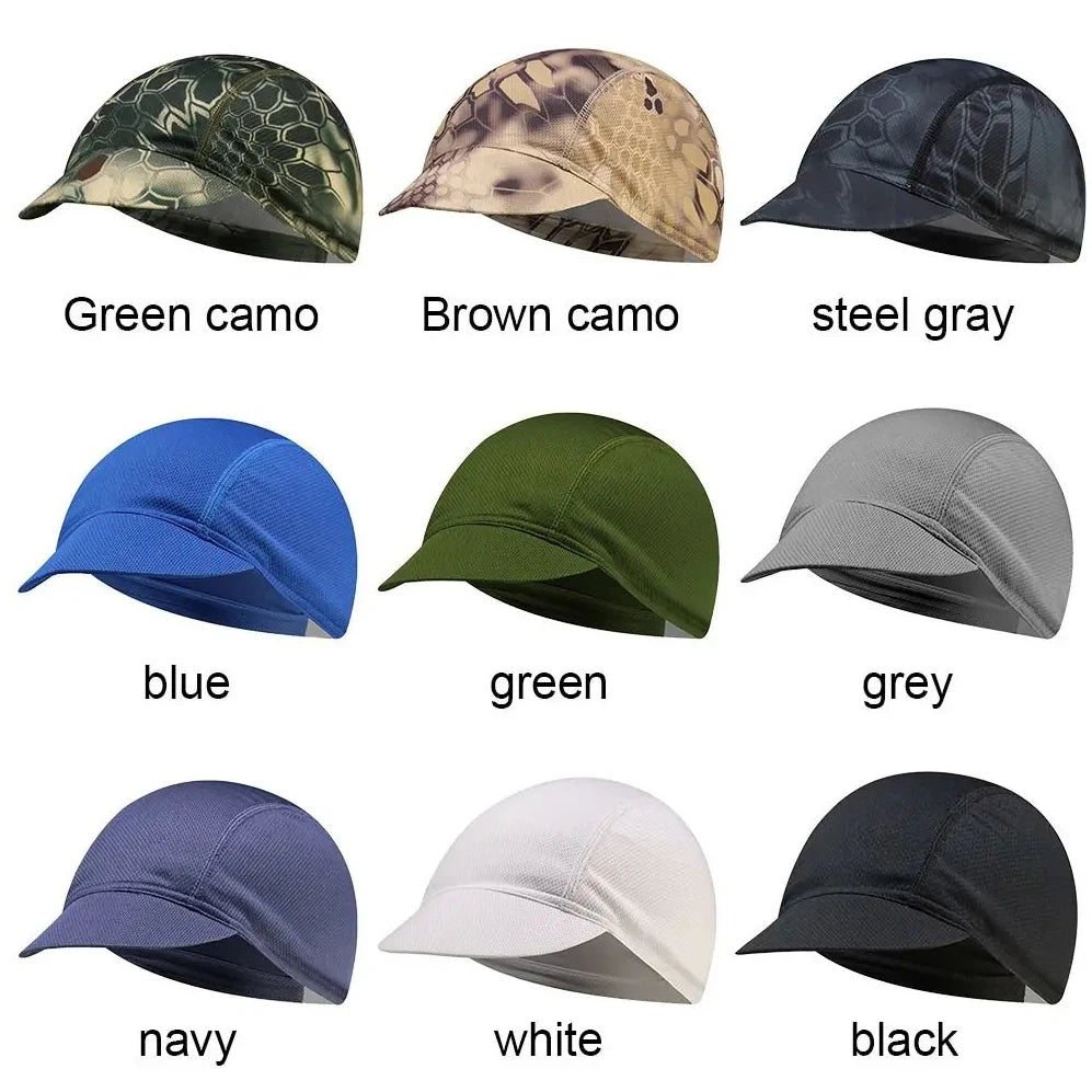 M&T Wear - Summer Cycling Cap with Visor & UV Protection