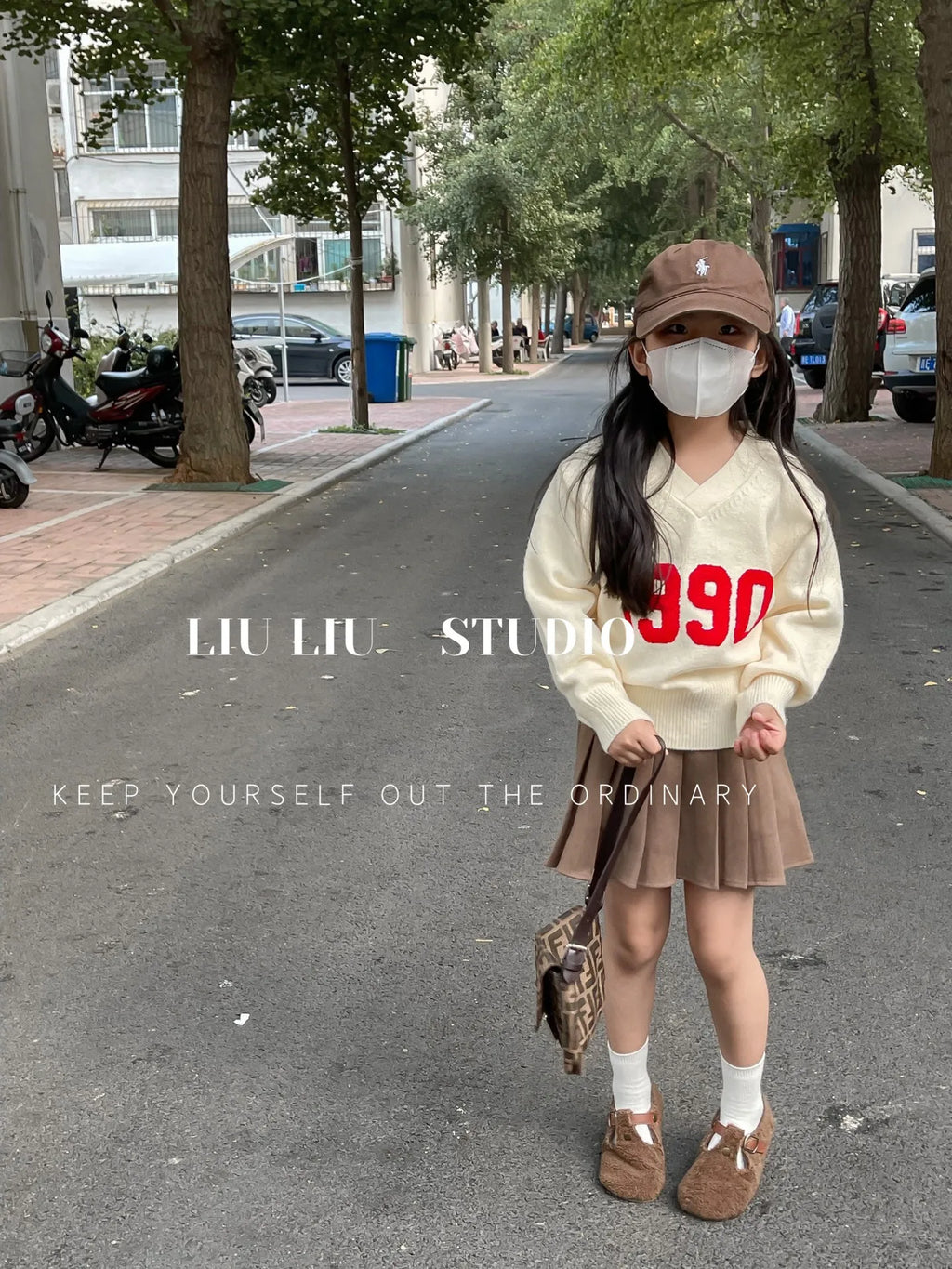 M&T Wear - Girls’ Korean Style JK Pleated Skirt