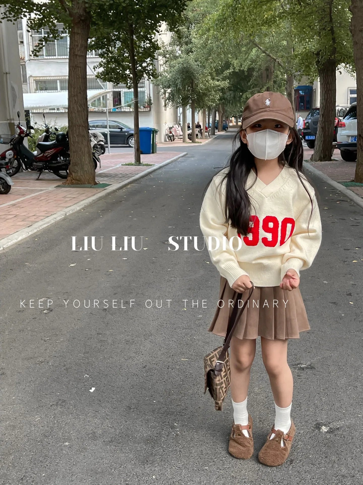 M&T Wear - Girls’ Korean Style JK Pleated Skirt