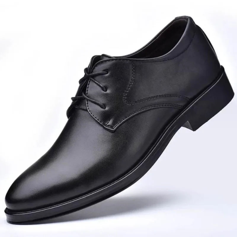 M&T Wear - Men's Classic Black Formal Oxford Shoes