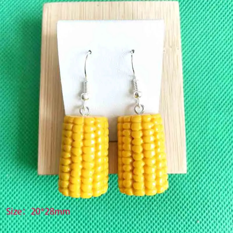M&T Wear - Geometric Cute Food Series Earrings