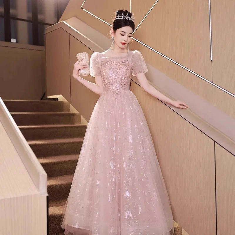French Style High-End Evening Gown
