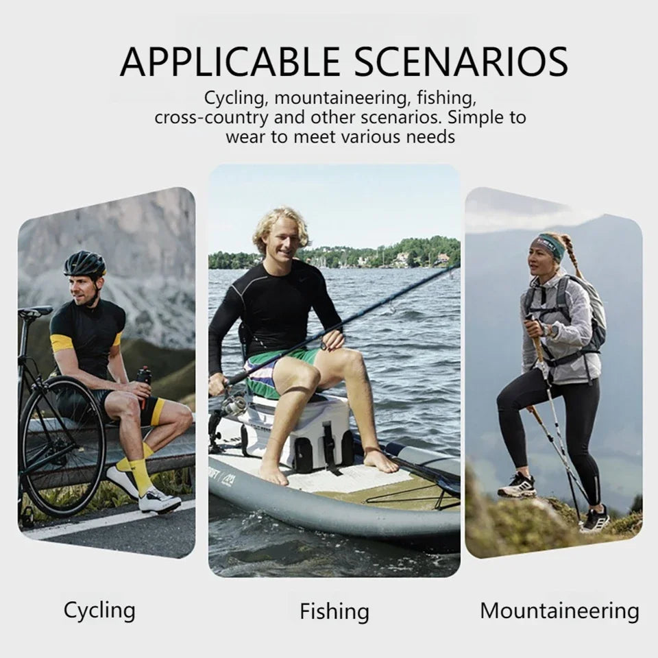 M&T Wear - Outdoor Full Face Sun Hat with Mask, Breathable UV Protection